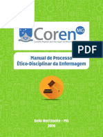 Manual de Processo Etico e Disciplinar de Enfermagem