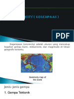 Seismicity Ita Puspita Handayani R1A117011