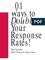 101 Ways To Your Response Rates!: Double