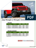 Fisa Jeep Wrangler MY 2018 31 Decembrie 2018 1