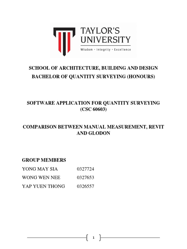Software Report | PDF | Building Information Modeling | Autodesk Revit