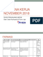 Rencana Kerja November 2018