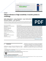 Clinical Relevance of High Sensitivity C-Reactive Protein in Cardiology