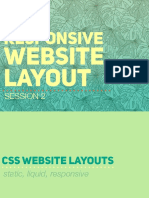 4Q SESSION 2 - CSS3 Responsive Website Layout