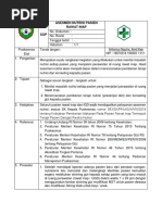 SOP Asesmen Nutrisi Pasien Rawat Inap