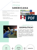 Geopolítica Latinoamericana