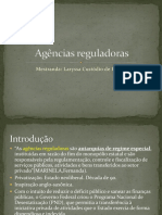 Agências reguladoras