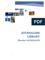 Journalism Library: Ebooks Catalogue