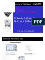 Termodinâmica: Ciclo Otto e Diesel