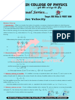 Relative Velocity PDF