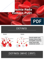 Anemia Pada Remaja Putri