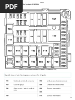 Localização e Tabela de Fusíveis Uno Vivace | PDF | Fusível (elétrico ...