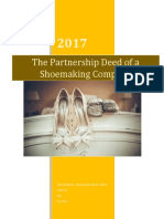 The Partnership Deed of A Shoemaking Company: Fajar Khalid 25, Mamoonaayub 30, Hafiza Anum 41 Ucp 6/1/2017