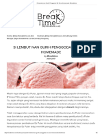 Si Lembut Nan Gurih Penggoda, Es Serut Homemade - Breaktime PDF