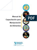 Manual de Manipulador de Alimentos