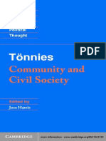 (Cambridge Texts in the History of Political Thought) Ferdinand Tönnies, Jose Harris, Margaret Hollis-Tönnies_ Community and Civil Society -Cambridge University Press (2001).pdf