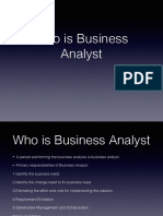 Business Analysis Fundamentals BACCM