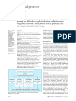 Testing for Helicobacter pylori infection - validation and diagnostic yield  of a near patient test in primary care.pdf