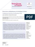 Interaciones Cardiopulmonates