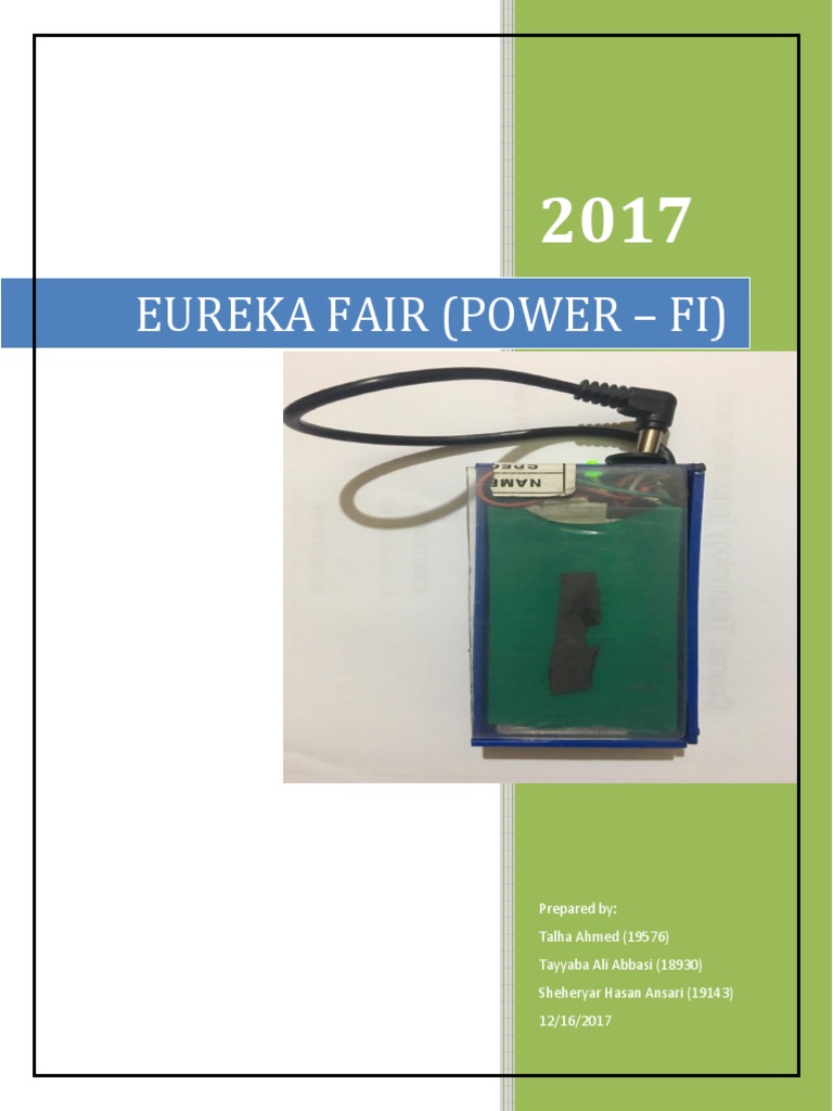 Eureka Fair (Power Fi) PDF Access