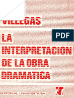 La Interpretacion de La Obra Dramatica