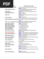 Shell Commands in Windows