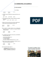 EXAMEN DE QUÍMICA