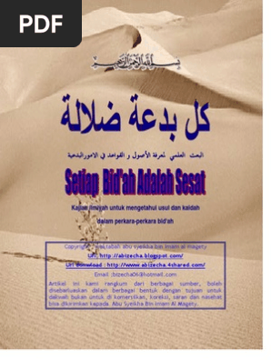 Kaidah Usul Bid Ah Pdf