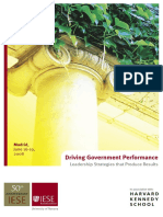 Driving Government Performance: Madrid
