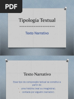 Tipología Textual-texto NARRATIVO