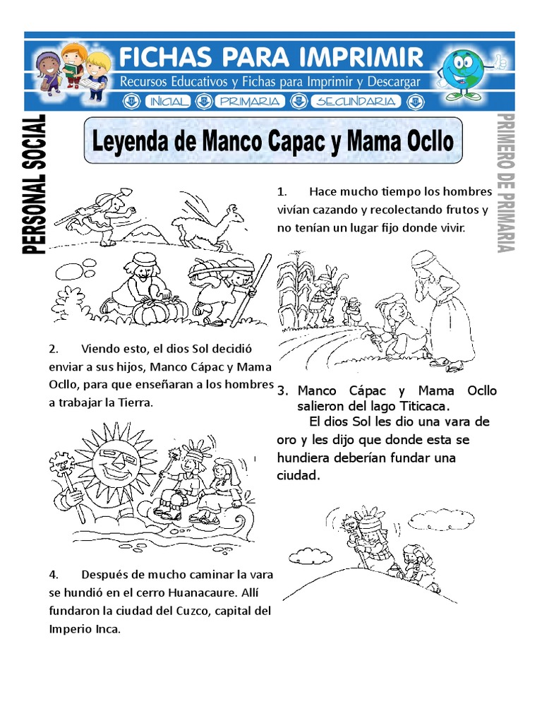 Ficha de Leyenda de Manco Capac - 1593442158