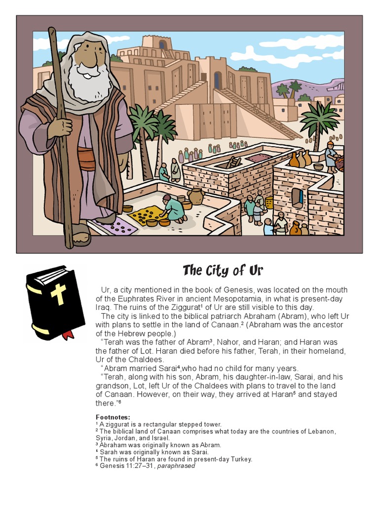 Cities of The Bible: The City of Ur | PDF | Abraham | Sarah