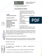 Acta de Entrega de Terreno PDF