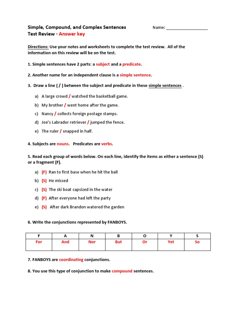 simple-compound-complex-test-review-answer-key-pdf-sentence-linguistics-semantics