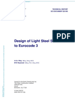 ED005 Design of Light Steel Sections to Eurocode 3