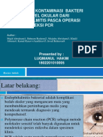 Deteksi PCR Dan Identifikasi Kontaminasi Bakteri Dalam Sampel