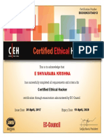 Shivaramakrishna Ceh Certificate