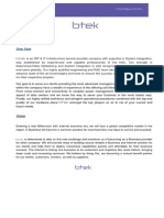 Profile of Btek For SCL PDF