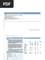 Format Company Profile