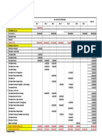 Contoh Cash Flow Proyek