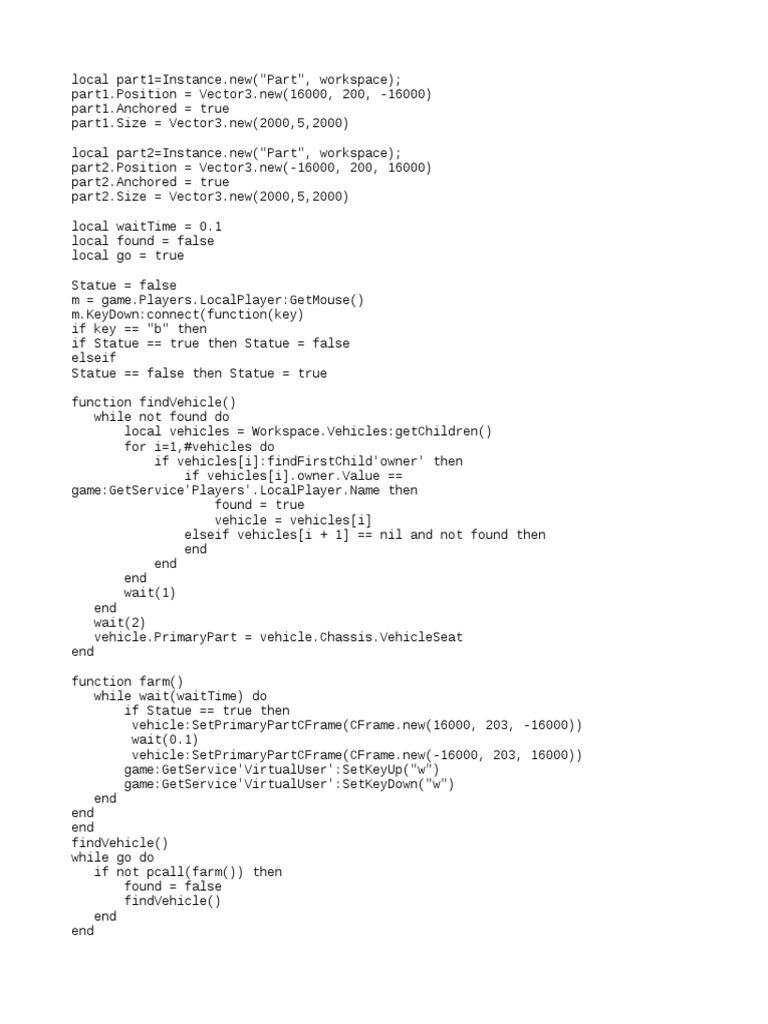 Script Op Vehicle Simulator Mathematics - roblox driving simulator beta script