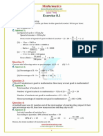 Punjab Examination Commission PEC 8th Class Mathematics Unit 8.1 Notes