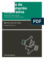 Gestión de La Reputación Corporativa Convierte Lo Que Piensan y Dicen de Ti en Tu Mejor Activo (Manuales de Gestion) - Marta Carrió Sala