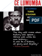 Le Congo Terre D'avenir Par Patrice Emery Lumumba