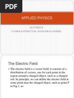 Applied Physics: Lecture#4 Course Instructor: Engr Kiran Raheel