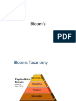 blloms taxomony