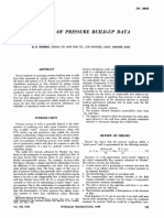 Analysis Pressure Build-Up Data: G. B. Thomas, Signal Oil and Gas Los Angeles, Member Aime