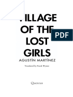 Village of The Lost Girls - Agustin Martinez - Extract