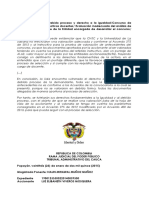 Formato Modelo de Derecho de Petición