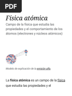 Física Atómica